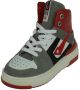 Red-rag Red Rag 13611 423 Red Suede Sneakers hoge sneakers - Thumbnail 5