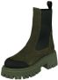 Red-Rag 76884 Chelsea boots Enkellaarsjes Dames Groen - Thumbnail 3
