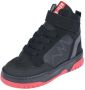Red-rag 13759 999 Black Combi Fantasy Sneakers hoge-sneakers - Thumbnail 4