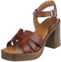 MW RED-RAG Cognac sandalen met hak | 79720 - Thumbnail 4