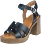 MW RED-RAG Zwarte sandalen met hak | 79720 - Thumbnail 4