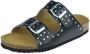 RED-RAG Slippers Dames 78010 Maat: 37 Materiaal: Leer Kleur: Zwart - Thumbnail 5