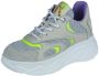Red Rag 13298 chunky leren sneakers beige Meisjes Leer Meerkleurig 38 - Thumbnail 4