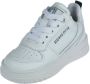 Red-Rag 13901 Sneakers Leren Sneaker Jongens Wit - Thumbnail 4