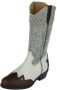 Red-rag 11242 Beige Combi Fantasy Western boots - Thumbnail 3
