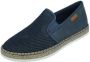 Rieker Marineblauwe casual gesloten schoenen Stijlvolle blauwe loafers Blue Heren - Thumbnail 4