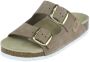 Rohde 1710 Volwassenen Dames slippers Wit beige - Thumbnail 4