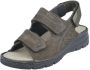 Rohde Memory Footbed Men's Sandal Zwart Black Heren - Thumbnail 2
