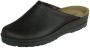 Rohde Heren Pantoffels in Leder (Zwart) - Thumbnail 7
