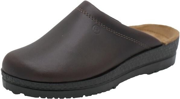 Rohde Heren Pantoffels in Leder (Zwart) - Foto 9