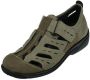 Rohde Heren Klittenbandschoen 1235-17 Taupe Grijs - Thumbnail 3