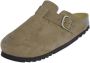 Scholl Fae Suede Taupe Instappers Dames - Thumbnail 3