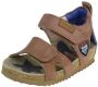 Shoesme BI21S096-A leren sandalen cognac Bruin Jongens Suede Effen 29 - Thumbnail 5