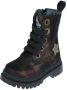 Shoesme Nt23w004 Veterboots Laarzen Met Veters Meisjes Brons - Thumbnail 4