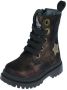 Shoesme Nt23w004 Veterboots Laarzen Met Veters Meisjes Brons - Thumbnail 3