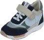 Shoesme Rf24s045 Lage sneakers Leren Sneaker Jongens Blauw - Thumbnail 2