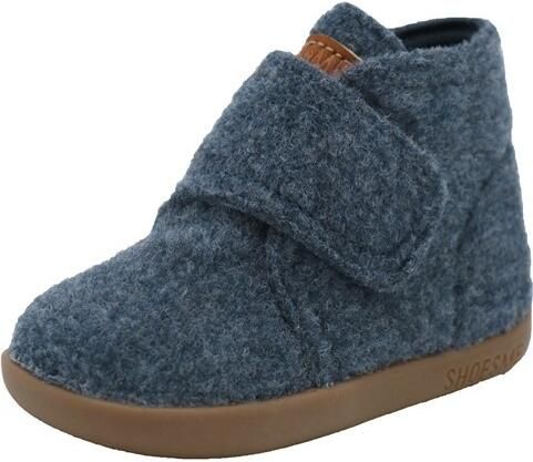 Shoesme Baby Babyslofjes Jongens Dark Blue Vilt - Foto 3