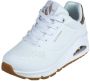 Skechers Sneakers Uno vrijetijdsschoen lage schoen veterschoen met metallic-inzet - Thumbnail 7