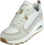Skechers Beige Layover Sneaker met Cognac Accents Multicolor Dames - Thumbnail 4