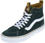 Vans Bosgroen Suède Hoge Top Sneaker Green Heren - Thumbnail 4