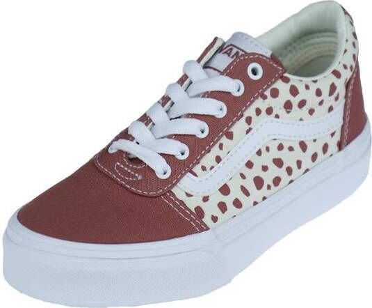 Vans Ward Dots Sneaker Meisjes Roze