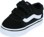 Vans TD Ward V Sneakers (Suede Canvas)Black White - Thumbnail 8