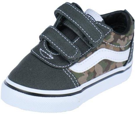 Vans Ward V Klittenband Sneaker Jongens Groen