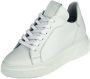 VIA VAI Juno Uni witte sneakers Wit Leer Lage sneakers Dames - Thumbnail 2