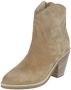 VIA VAI Mara Denver | Sierra Noisette Beige Suede Enkellaars met hak Dames - Thumbnail 2