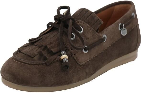 VIA VAI Loafers Dames June Loua Maat: 36 Materiaal: Suède Kleur: Bruin - Foto 6