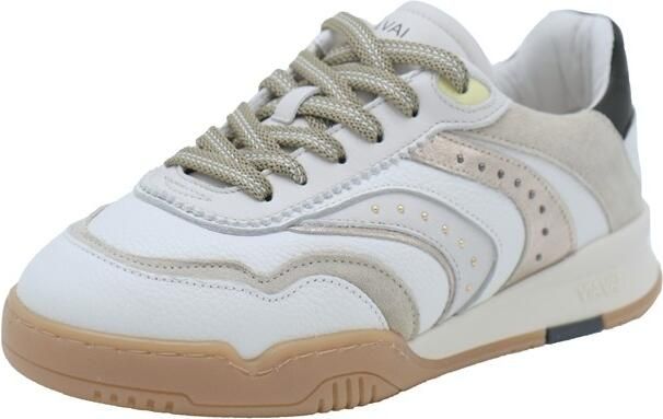 VIA VAI Kris Pax Sneakers dames Leer Suède Wit - Foto 5