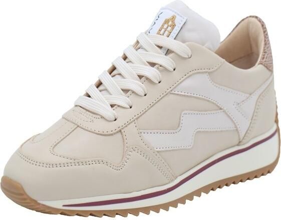VIA VAI Mikki Alex Sneakers dames Suède Leer Beige - Foto 2