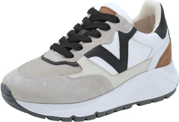 VIA VAI Owen Cody Sneakers Heren Leer Mesh Suède Textiel Cognac - Foto 4