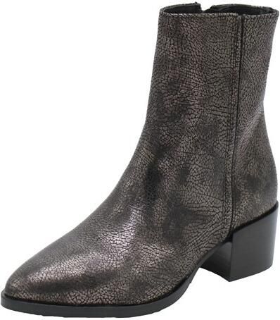 VIA VAI Enkellaarsjes Dames Rose Baker Maat: 37 Materiaal: Leer Kleur: Zilverkleurig - Foto 5