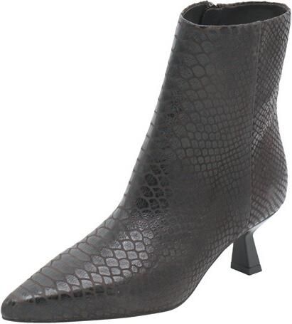 VIA VAI Laarzen Donkerbruin Suzy Franky Enkellaarzen Donkerbruin 62302 - Foto 3