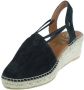 VIGUERA Vitelo Black 1825 Dames Espadrilles Zwart - Thumbnail 3