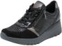 Wäldlaufer Waldlaufer Sneaker 927H02 701 768 Zwart Brons Combi Wijdte H - Thumbnail 2