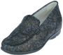 Wäldlaufer Dames Instappers & Ballerina's Waldlaufer Harriet Merlin Schwarz 431000 Zwart ½ - Thumbnail 3