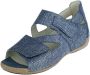WALDLAUFER Waldläufer Dames Heliett Maat: 42 Materiaal: Leer Kleur: Blauw - Thumbnail 4