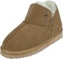 Warmbat Australia Willow suède pantoffels cognac kids Bruin Jongens Meisjes Suede 35 - Thumbnail 6