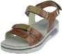 Wolky Comfortabele Bruine Leren Sandaal voor Dames Brown Dames - Thumbnail 3