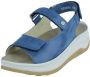 Wolky Dames Sandalen 03350 Adura Blauw - Thumbnail 2