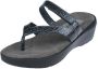 Wolky Dames Slippers 0020067-210 Bassa Mini Croco Antraciet - Thumbnail 3