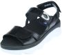 Wolky Dames Sandalen 0235033 010 Medusa Reflex Zwart - Thumbnail 4