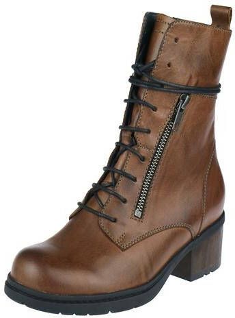 Wolky Hoge veterschoenen Rimbley cognac leer - Foto 3