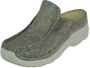 Wolky Dames Slippers 0620245 157 Roll Slide Flower Taupe - Thumbnail 4