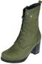 Wolky Groene Laarsjes Sarah Quebec Nubuck - Thumbnail 2