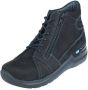 Wolky Zwarte Comfortabele Veterschoen voor Dames Black Dames - Thumbnail 4