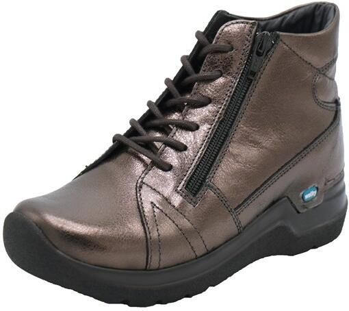 Wolky Brons Leren Dames Veterschoen - Foto 9