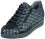Xsensible 10186.2 Alia Black Vintage Braided K Wijdte Veterschoenen - Thumbnail 4